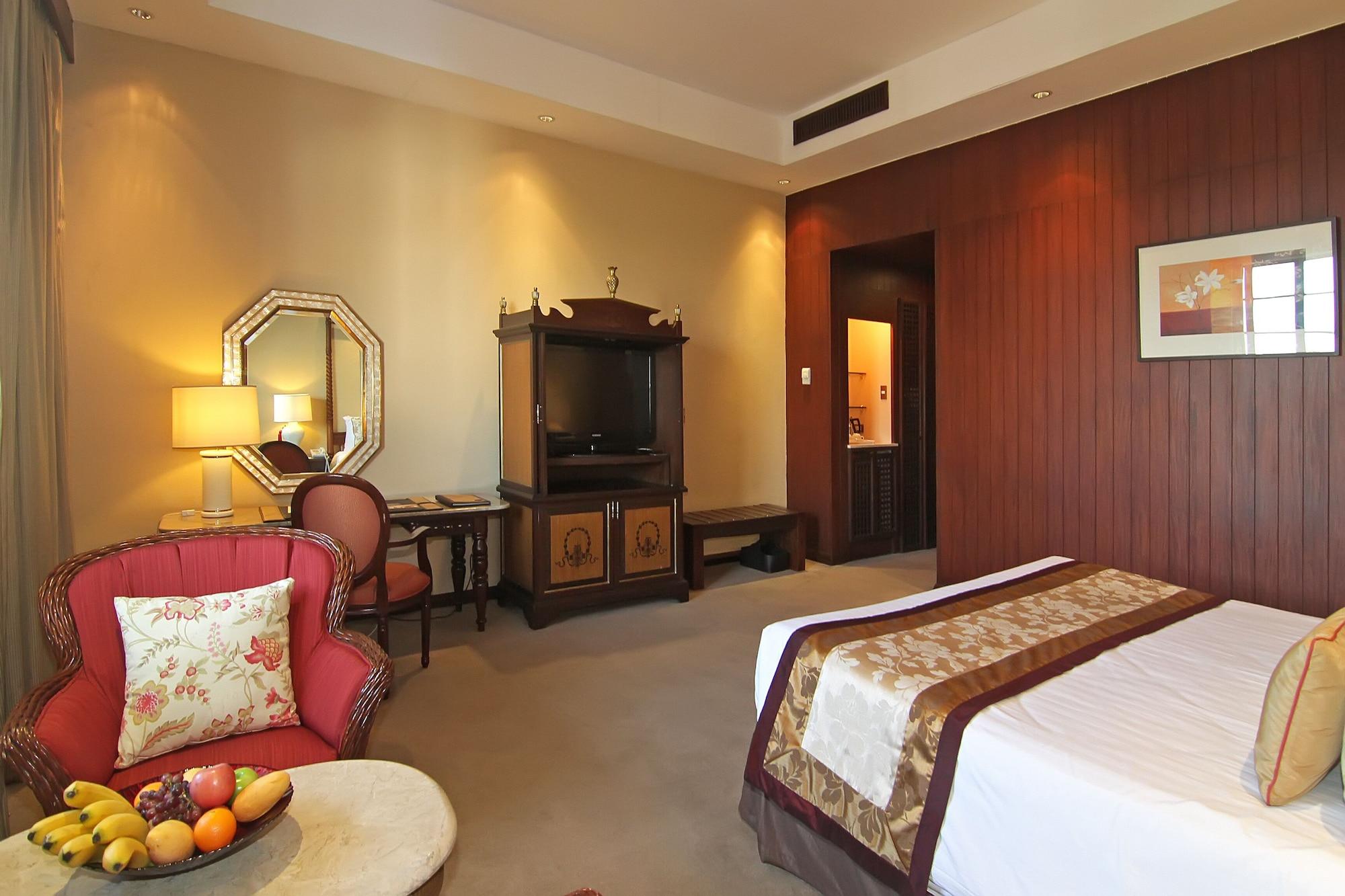 The Manila Hotel Exterior foto A room at the hotel