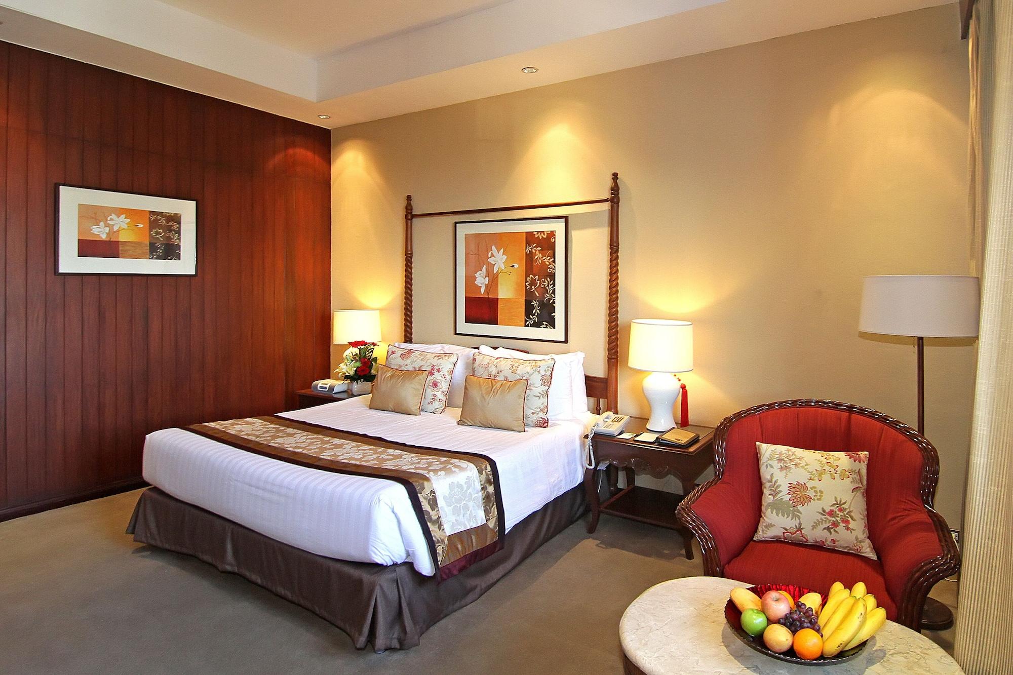 The Manila Hotel Exterior foto A room at the hotel